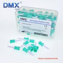 DMXDENT Dental Prophy Paste Cup Latch Type Polishing Polisher Rubber Brush Bowl