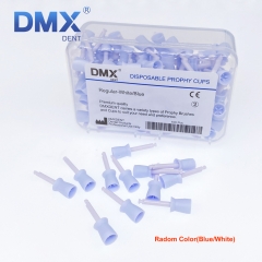 DMXDENT Dental Prophy Paste Cup Latch Type Polishing Polisher Rubber Brush Bowl