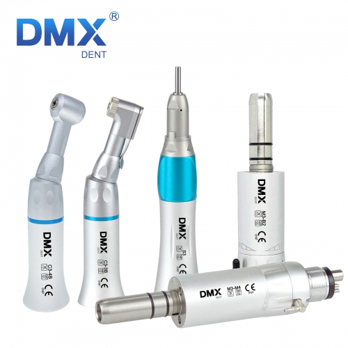 Dental Low Speed Handpiece Contra Angle Straight Air Motor 2/4 Hole NSK STYLE
