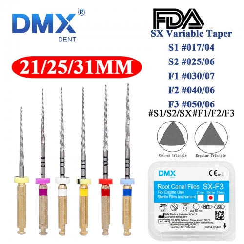 DMXDENT Dental Rotary NiTi Files