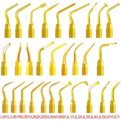 DMXDENT Dental Piezo Scaler Ultrasonic Bone Surgery U Tips Fit NSK Woodpecker US-II LED