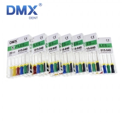 DMXDENT Dental Endo Root Canal Files Hand Use K-Files Stainless Steel