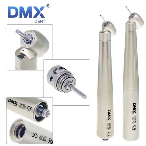 DMXDENT Dental 45 Degree Surgical Fiber Optic Handpiece High Speed KaVo NSK LED Coupler