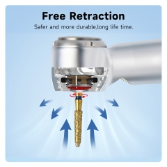 Dental High-speed Turbine Handpiece 2/4Holes Anti-retraction 4-Spray DMXDENT